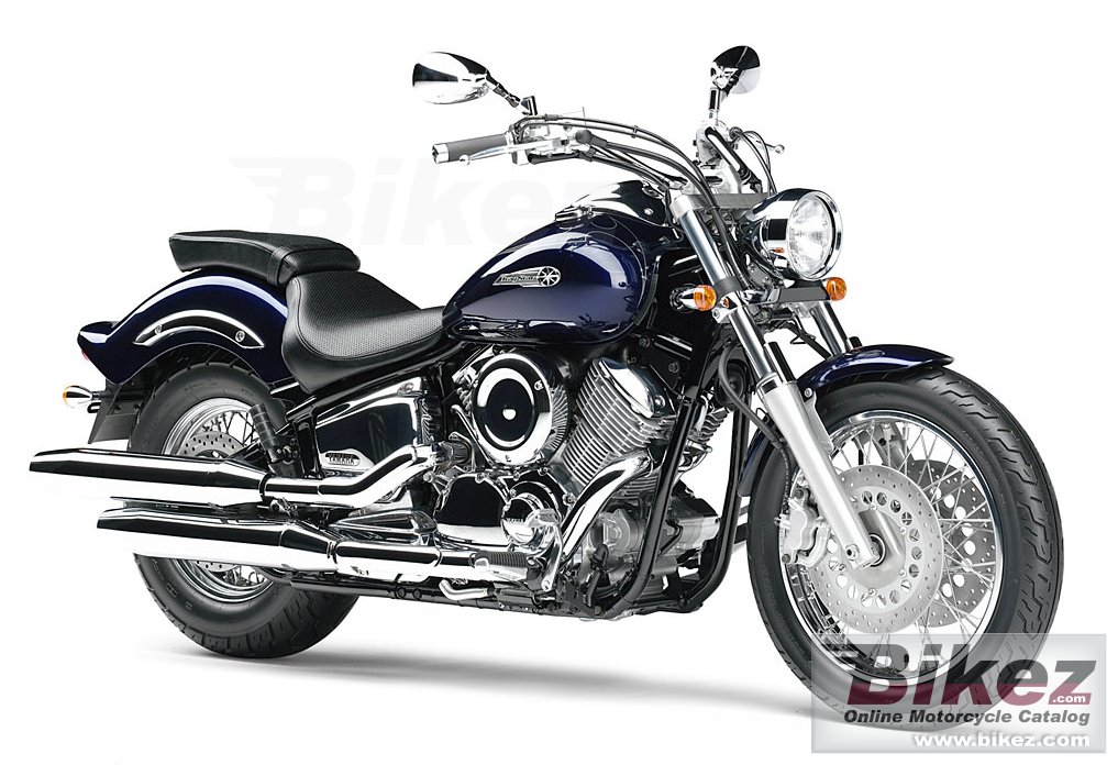 Big Yamaha ds11 drag star eleven 1100 picture and wallpaper from Bikez.com